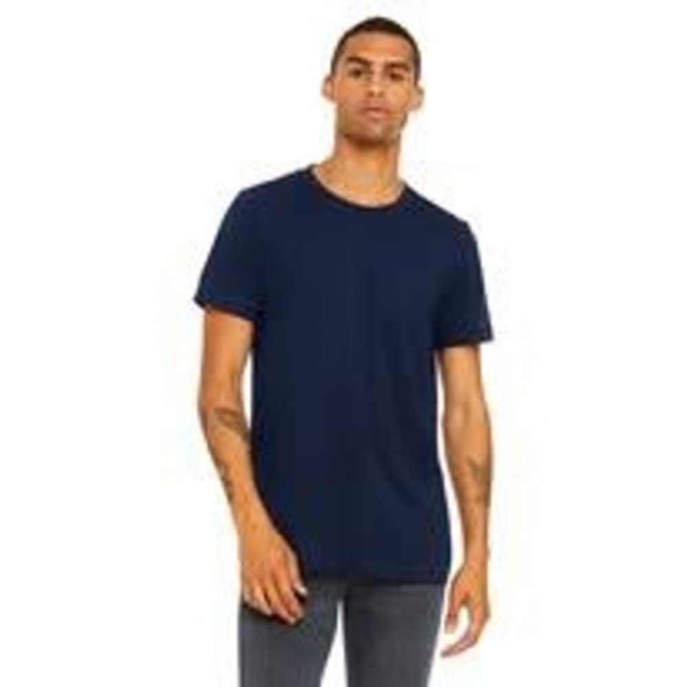 Royal‎ Avalon Mens XL Navy Blue Bamboo Cotton Blend Stretch Crew Neck T-Shirt